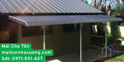 Làm Mái Tôn Che Sân Tại Quận Gò Vấp - Thợ Giỏi, Chuyên Nghiệp