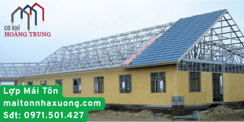 Báo Giá Thi Công Lợp Mái Tôn Tại Tp HCM Trọn Gói, Giá Rẻ