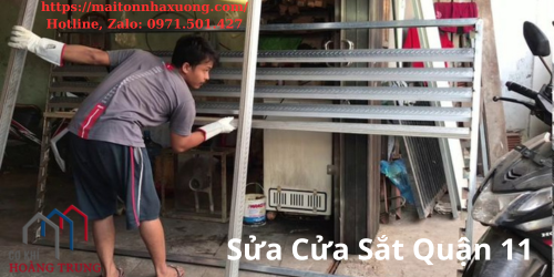 Sửa cửa sắt tại quận 11 - Uy Tín, Có Mặt Sau 30p Gọi