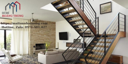 Làm Cầu Thang Sắt Phòng Trọ, Kiot Tại Quận 12